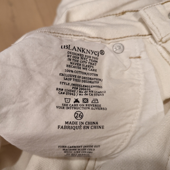 Cream Denim Maxi Skirt - Picture 3 of 9